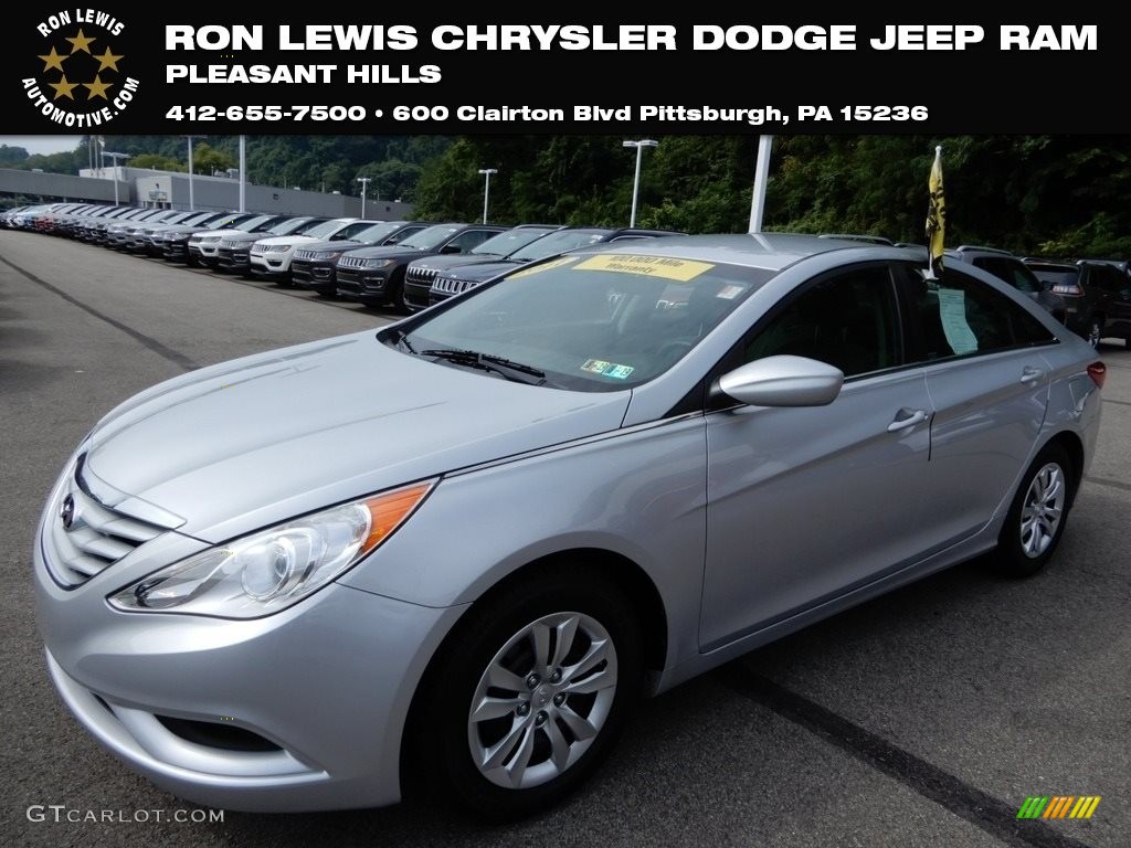 2011 Sonata GLS - Radiant Silver / Gray photo #1