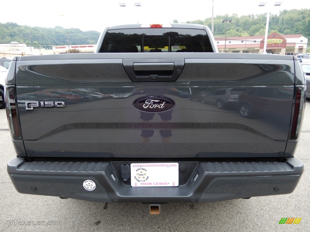 2017 F150 XLT SuperCrew 4x4 - Lithium Gray / Black photo #4