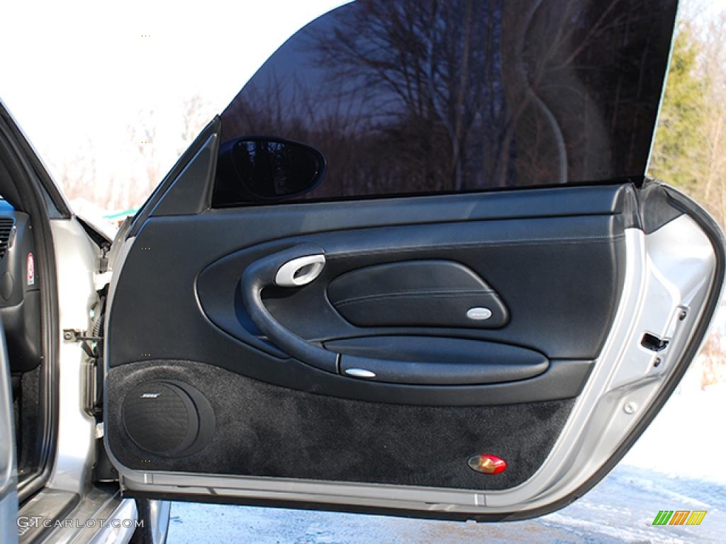 2003 911 Turbo Coupe - Arctic Silver Metallic / Black photo #25