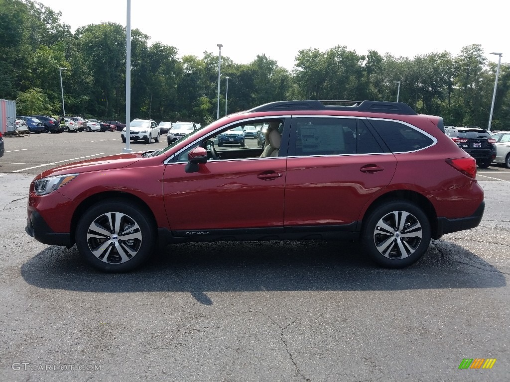 Crimson Red Pearl 2019 Subaru Outback 2.5i Limited Exterior Photo #128878303