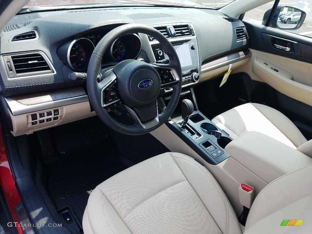 Warm Ivory Interior 2019 Subaru Outback 2.5i Limited Photo #128878426