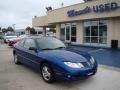 2005 Electric Blue Metallic Pontiac Sunfire Coupe  photo #9