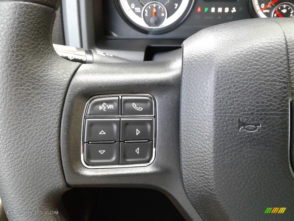 2018 1500 Tradesman Quad Cab - Bright Silver Metallic / Black/Diesel Gray photo #15