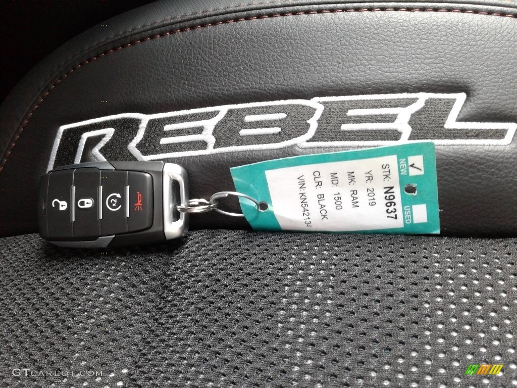2019 Ram 1500 Rebel Crew Cab 4x4 Keys Photo #128882893