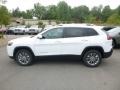 2019 Bright White Jeep Cherokee Latitude Plus 4x4  photo #3