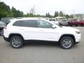 2019 Bright White Jeep Cherokee Latitude Plus 4x4  photo #7