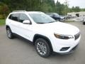 2019 Bright White Jeep Cherokee Latitude Plus 4x4  photo #8