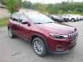 2019 Velvet Red Pearl Jeep Cherokee Latitude Plus 4x4  photo #7