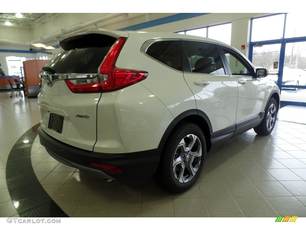 2018 CR-V EX AWD - White Diamond Pearl / Ivory photo #5