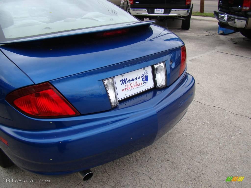 2005 Sunfire Coupe - Electric Blue Metallic / Taupe photo #24