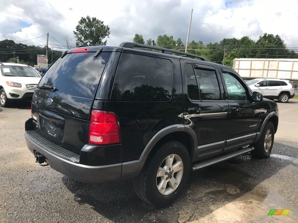 2004 Explorer XLT 4x4 - Black / Graphite photo #4