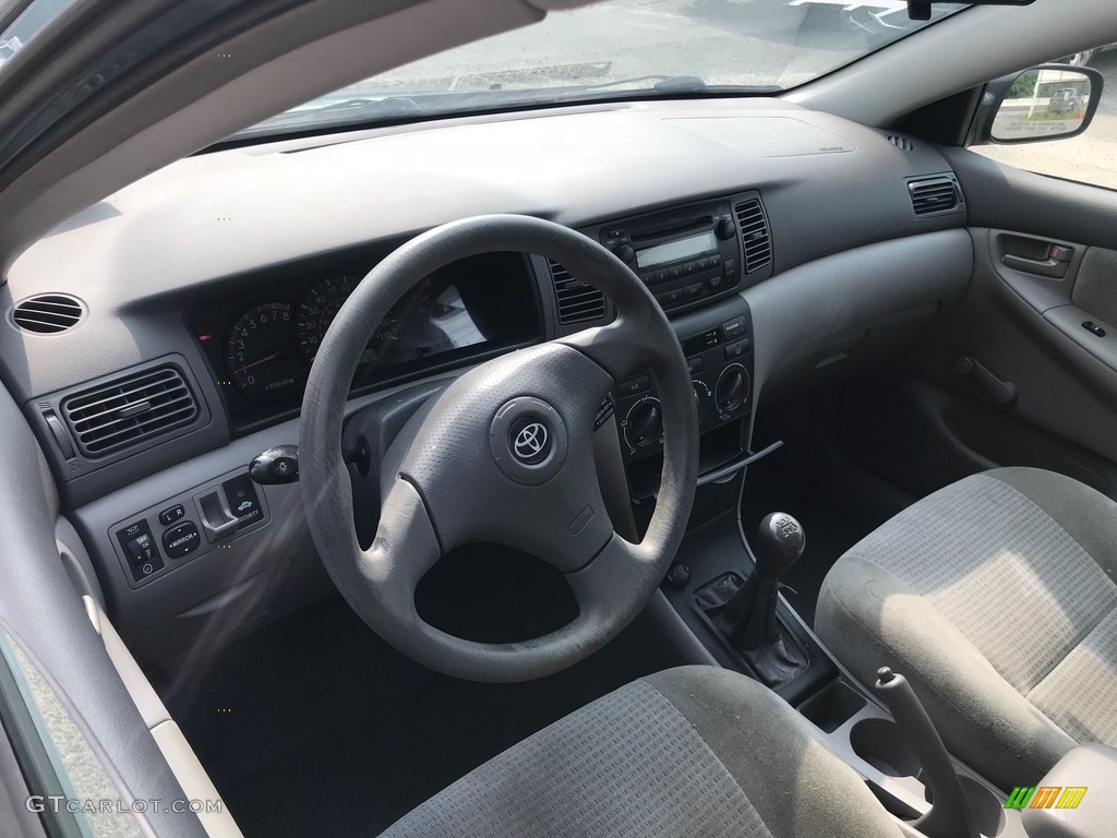 2005 Corolla CE - Phantom Gray Pearl / Light Gray photo #12