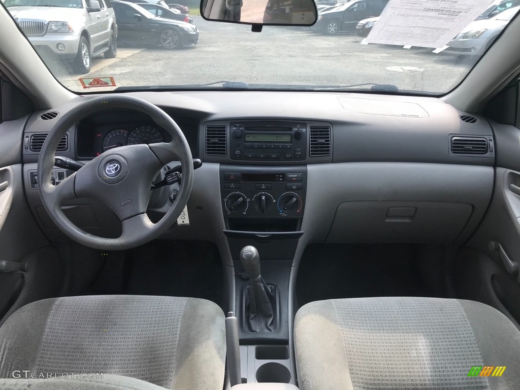 2005 Corolla CE - Phantom Gray Pearl / Light Gray photo #13