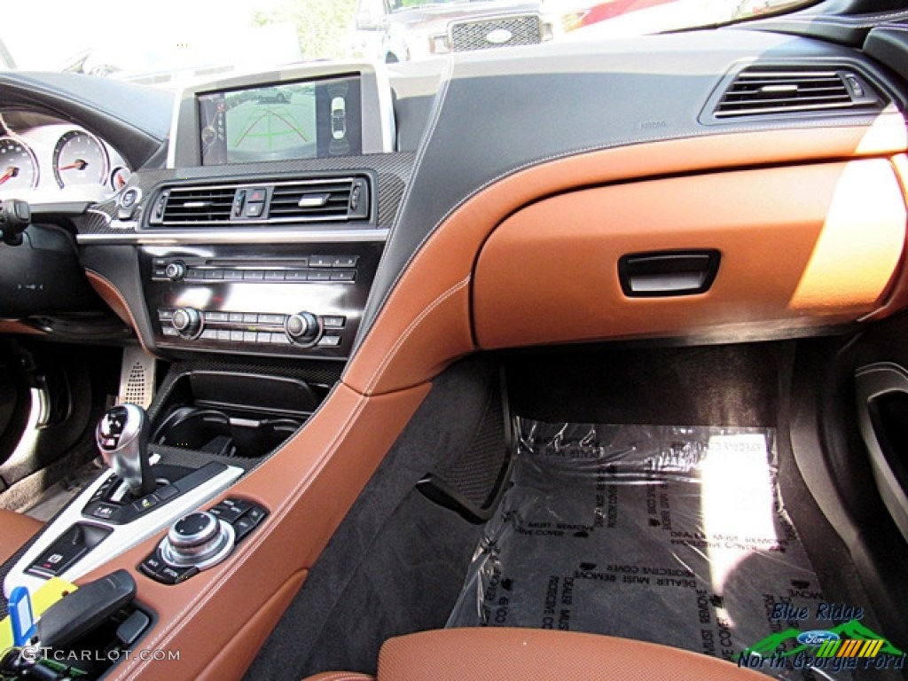 2014 M6 Convertible - BMW Individual Ruby Black Metallic / BMW Individual Amaro Brown photo #15