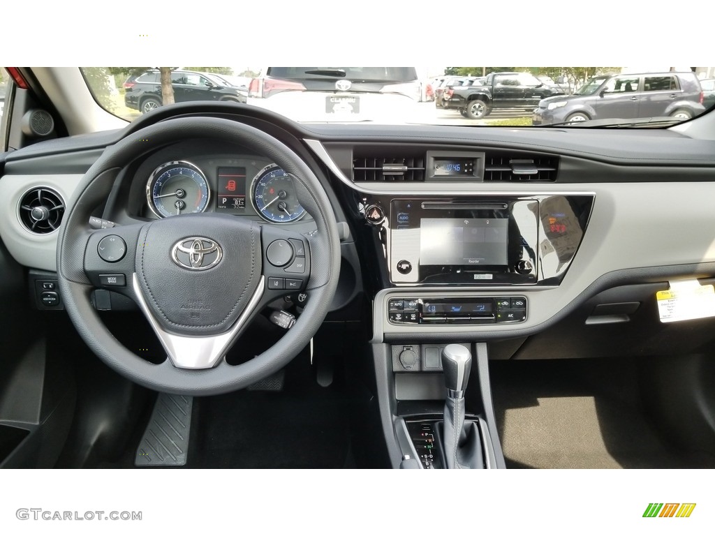 2019 Toyota Corolla LE Ash/Dark Gray Dashboard Photo #128890540