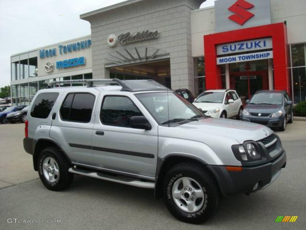 2002 Xterra XE V6 4x4 - Silver Ice Metallic / Gray Celadon photo #1