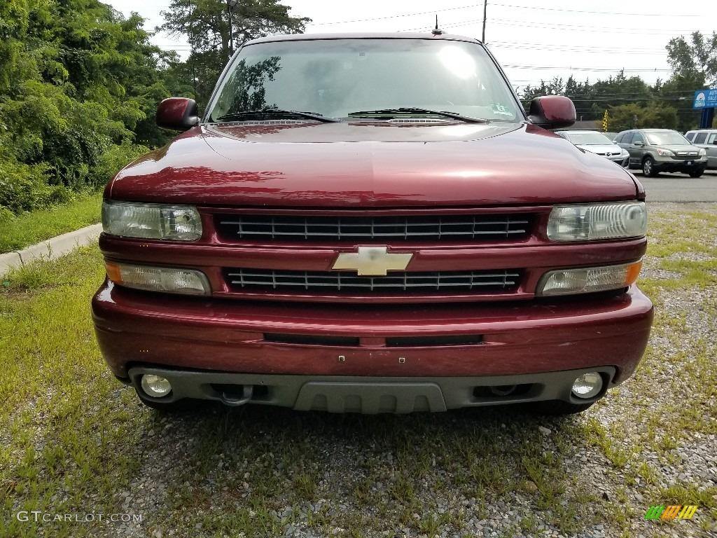 2003 Tahoe Z71 4x4 - Redfire Metallic / Tan/Neutral photo #2