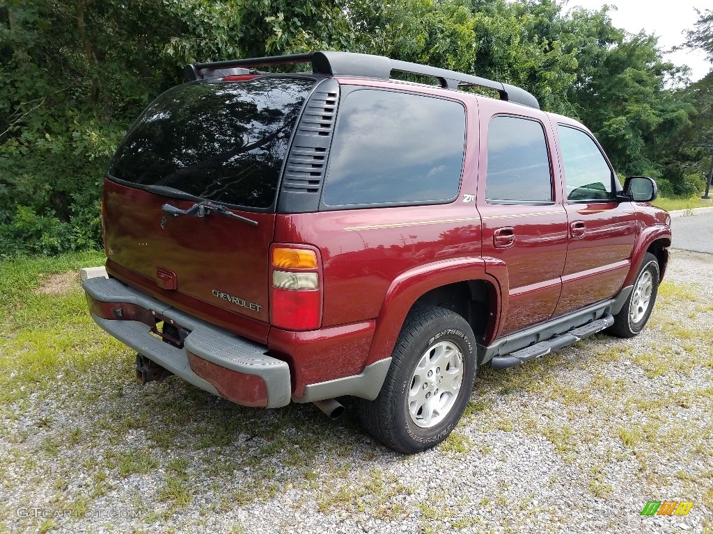 2003 Tahoe Z71 4x4 - Redfire Metallic / Tan/Neutral photo #6