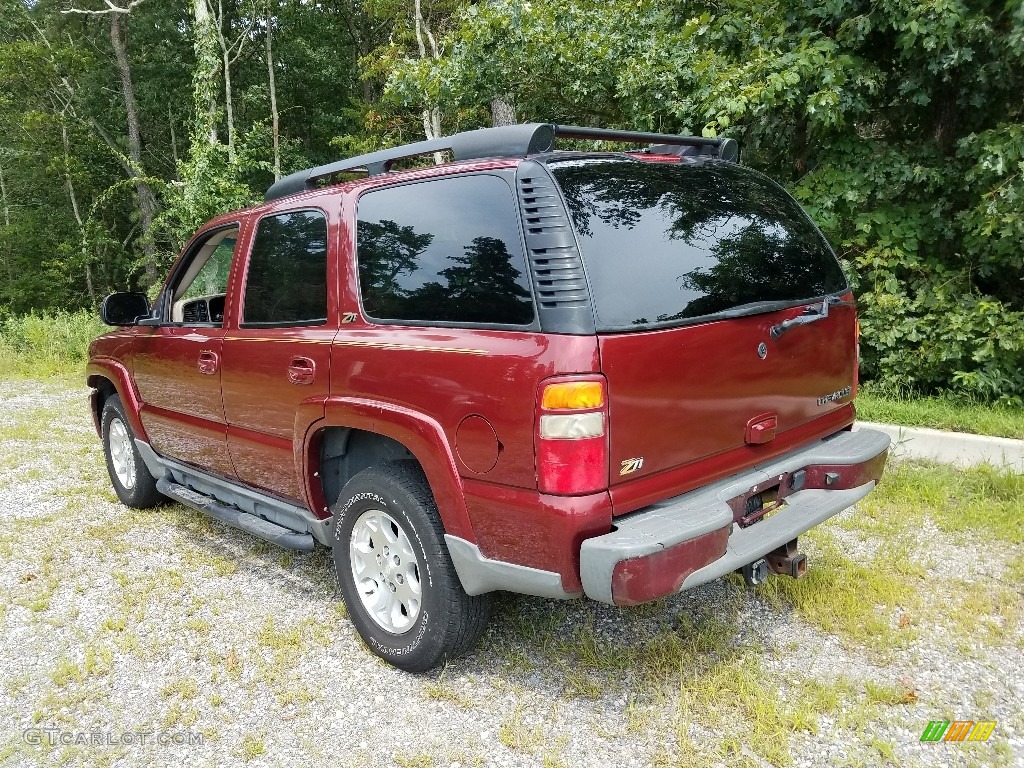 2003 Tahoe Z71 4x4 - Redfire Metallic / Tan/Neutral photo #7
