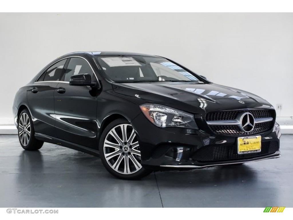 Night Black 2019 Mercedes-Benz CLA 250 Coupe Exterior Photo #128892802