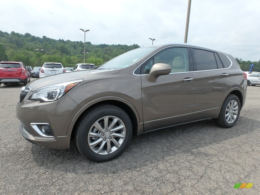 Bronze Alloy Metallic 2019 Buick Envision Essence AWD Exterior Photo #128893801