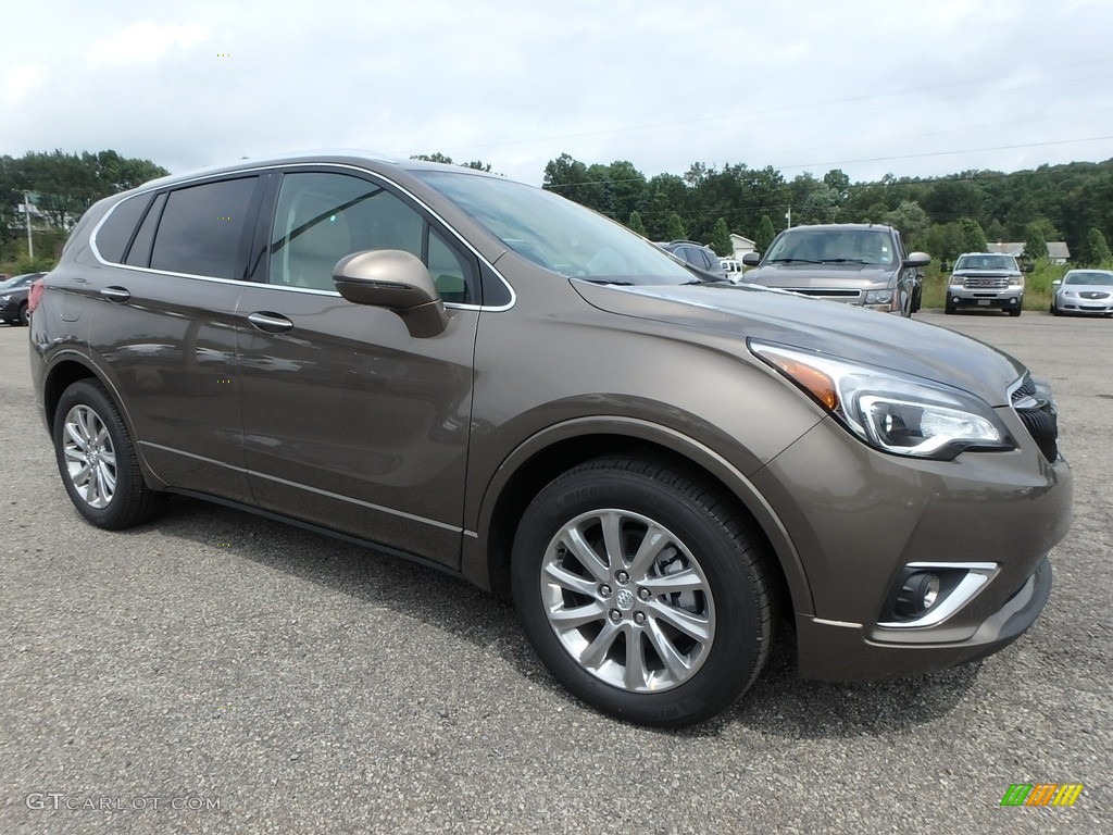 Bronze Alloy Metallic 2019 Buick Envision Essence AWD Exterior Photo #128893861