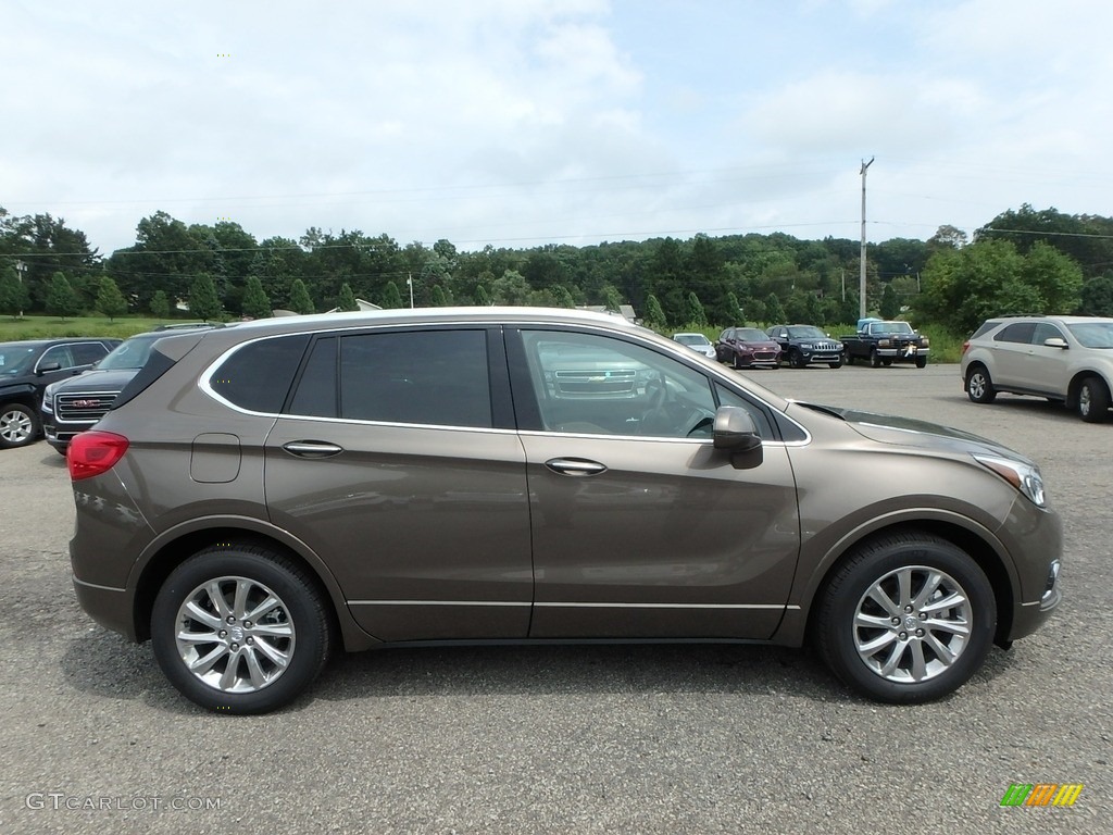 Bronze Alloy Metallic 2019 Buick Envision Essence AWD Exterior Photo #128893888
