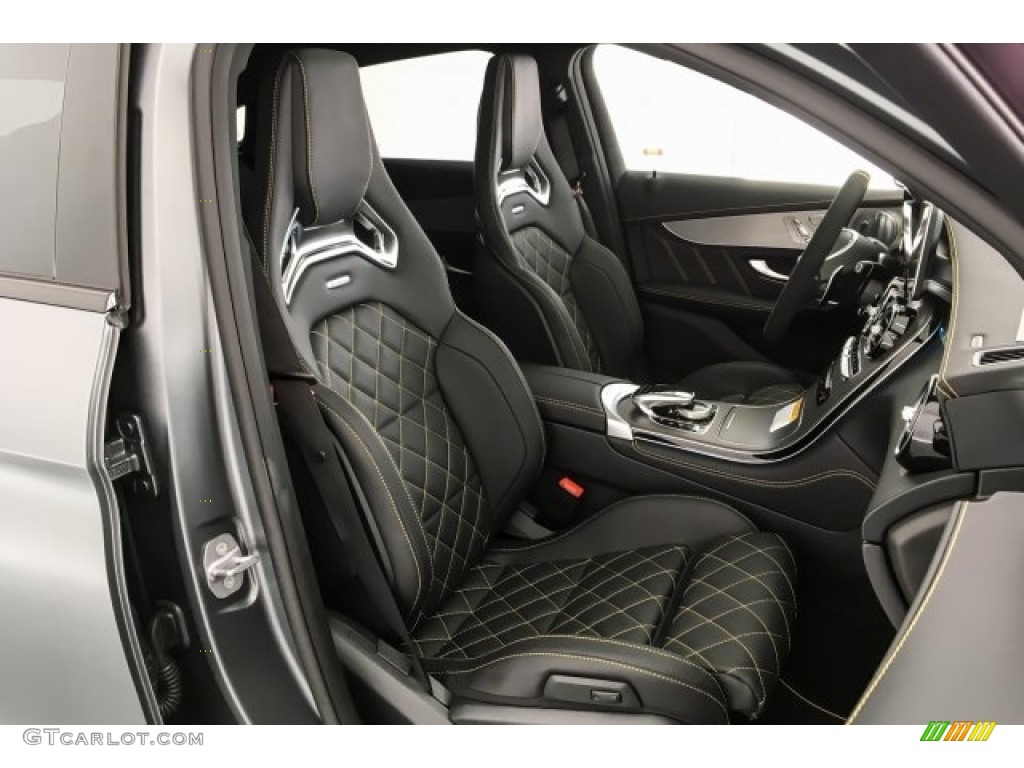 Black Interior 2018 Mercedes-Benz GLC AMG 63 S 4Matic Coupe Photo #128894065