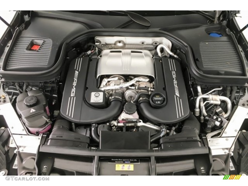 2018 Mercedes-Benz GLC AMG 63 S 4Matic Coupe 4.0 Liter AMG biturbo DOHC 32-Valve VVT V8 Engine Photo #128894116