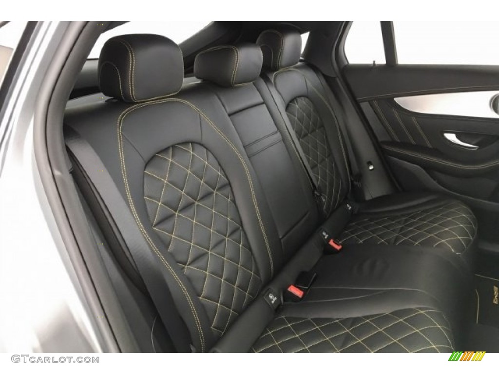 Black Interior 2018 Mercedes-Benz GLC AMG 63 S 4Matic Coupe Photo #128894191