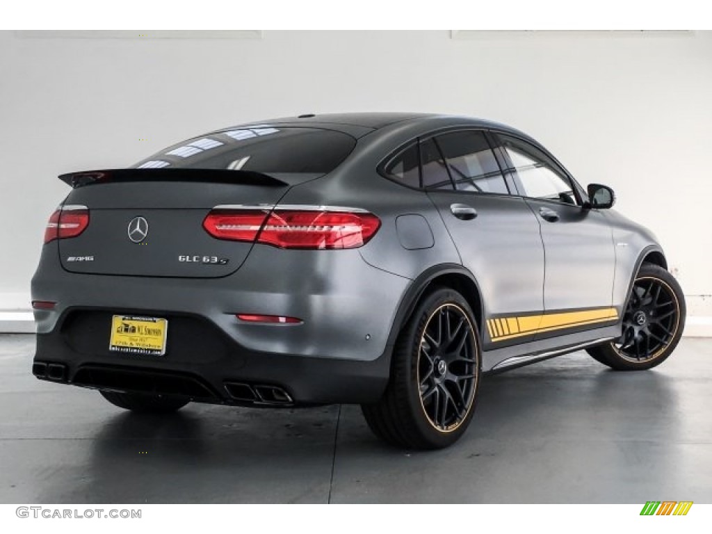 2018 GLC AMG 63 S 4Matic Coupe - designo Selenite Grey Magno (Matte) / Black photo #16
