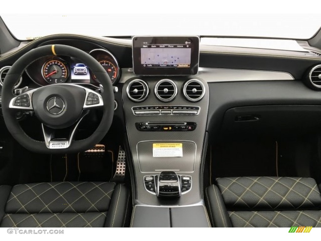 2018 Mercedes-Benz GLC AMG 63 S 4Matic Coupe Black Dashboard Photo #128894287