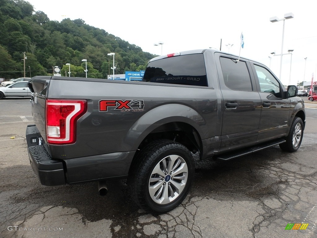 2017 F150 XL SuperCrew 4x4 - Magnetic / Earth Gray photo #2