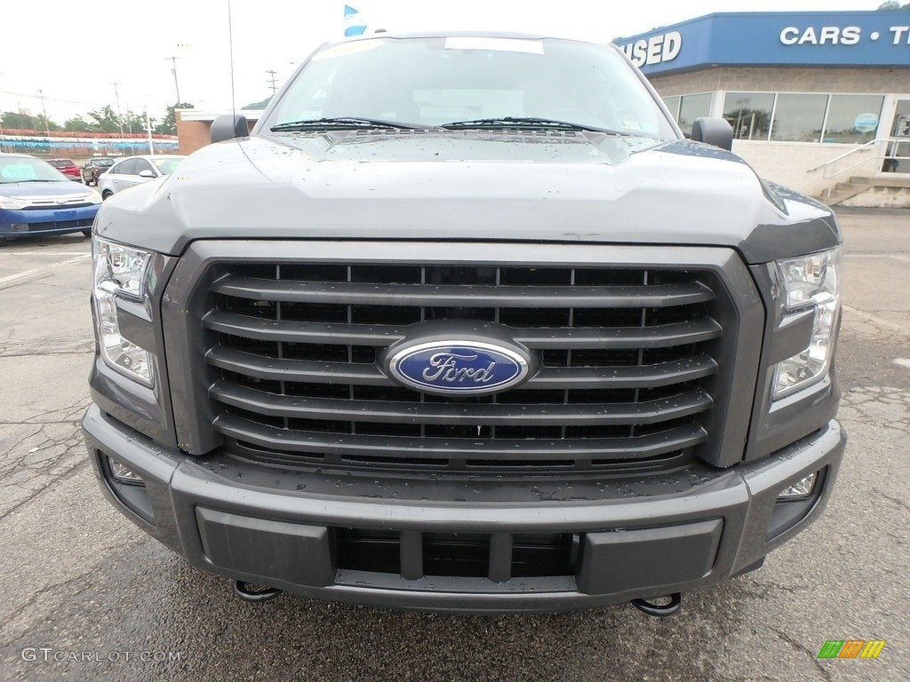 2017 F150 XL SuperCrew 4x4 - Magnetic / Earth Gray photo #7
