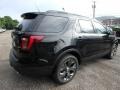 2018 Shadow Black Ford Explorer Platinum 4WD  photo #2