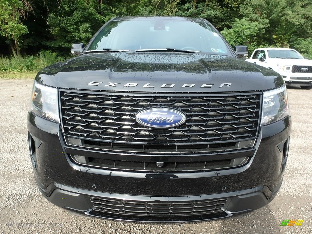 2018 Explorer Platinum 4WD - Shadow Black / Ebony Black photo #7