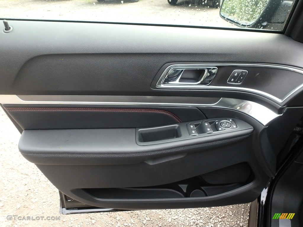 2018 Explorer Platinum 4WD - Shadow Black / Ebony Black photo #14