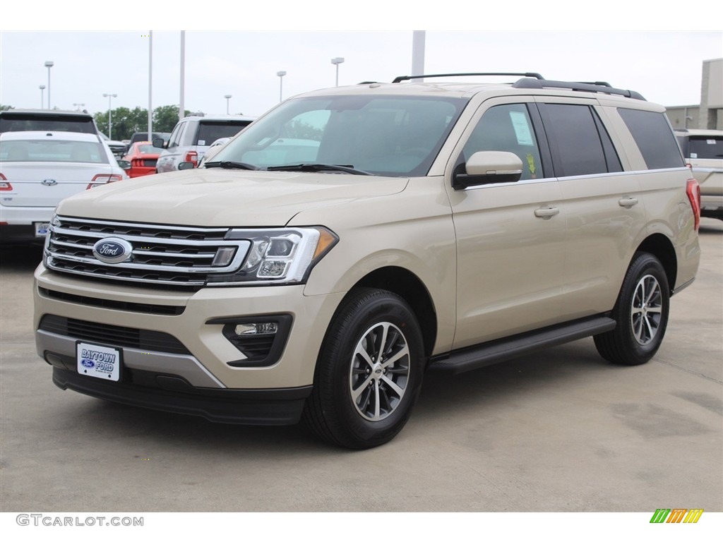 White Gold 2018 Ford Expedition XLT Exterior Photo #128896960