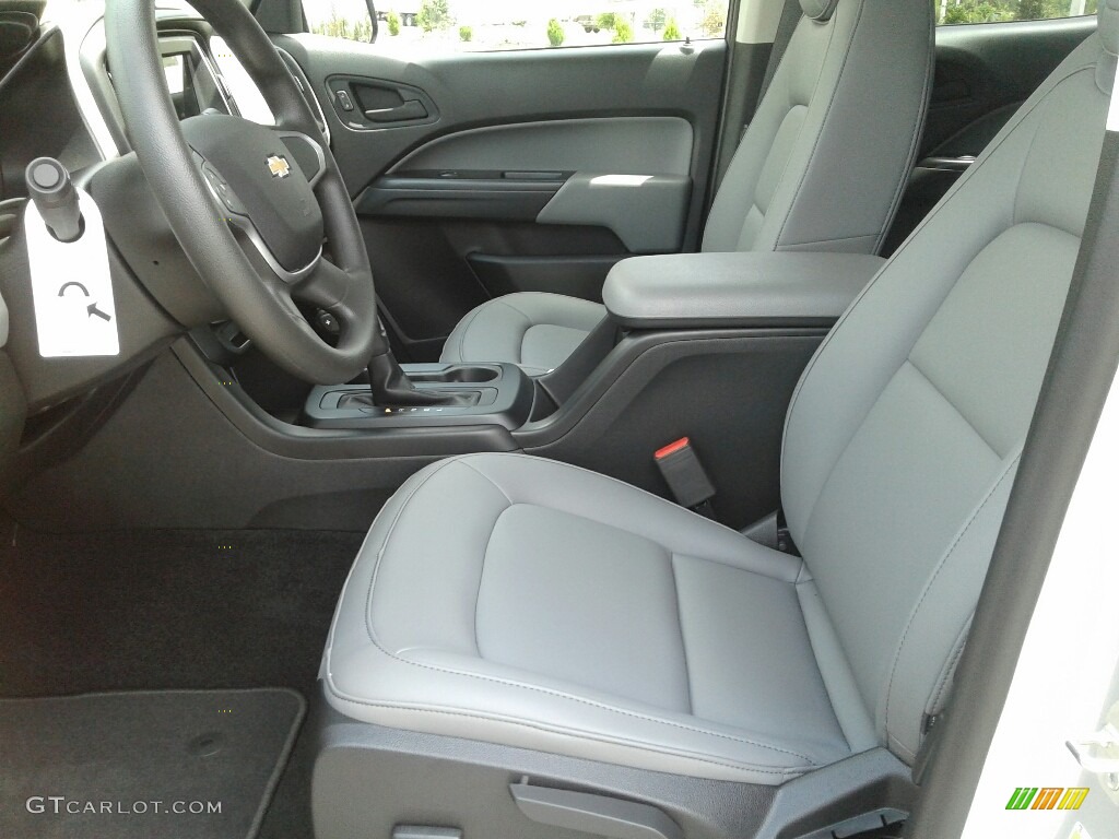 Jet Black/Dark Ash Interior 2019 Chevrolet Colorado WT Crew Cab Photo #128897290