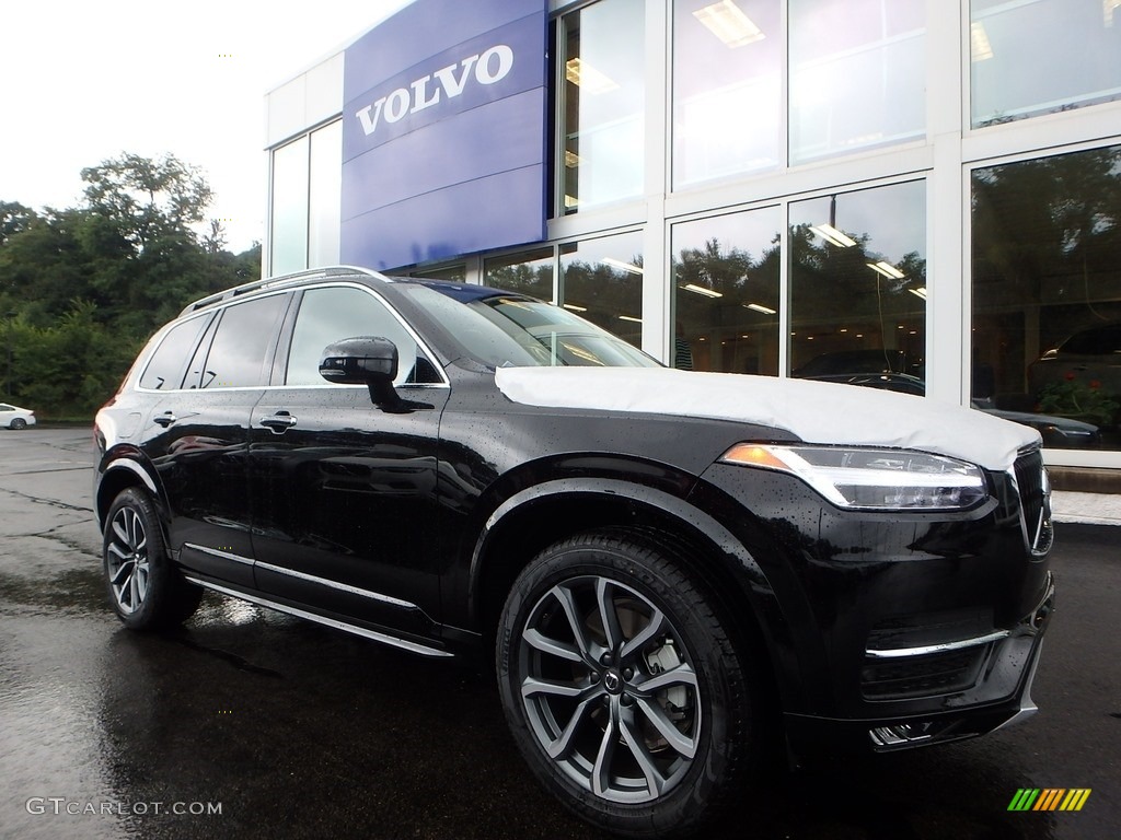 Onyx Black Metallic 2019 Volvo XC90 T6 AWD Momentum Exterior Photo #128898844