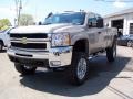 2009 Silver Birch Metallic Chevrolet Silverado 2500HD LT Extended Cab 4x4  photo #40