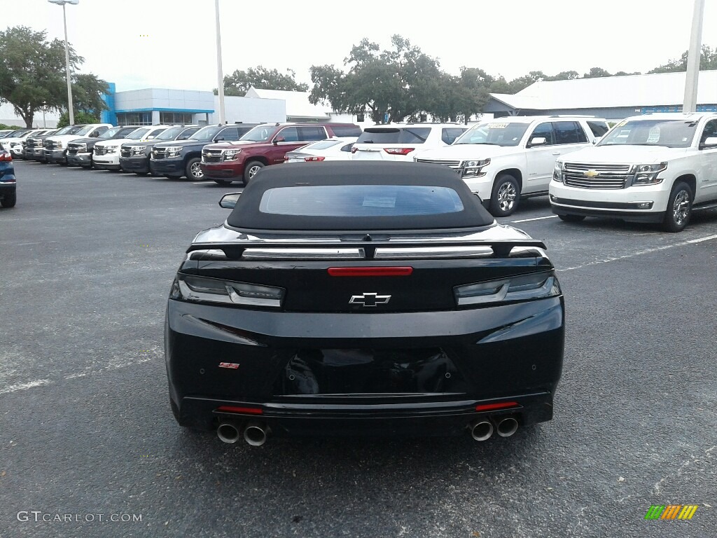 2018 Camaro SS Convertible - Black / Jet Black photo #4