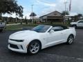 Summit White - Camaro LT Convertible Photo No. 1