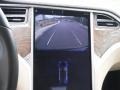 2017 Tesla Model S Tan Interior Controls Photo