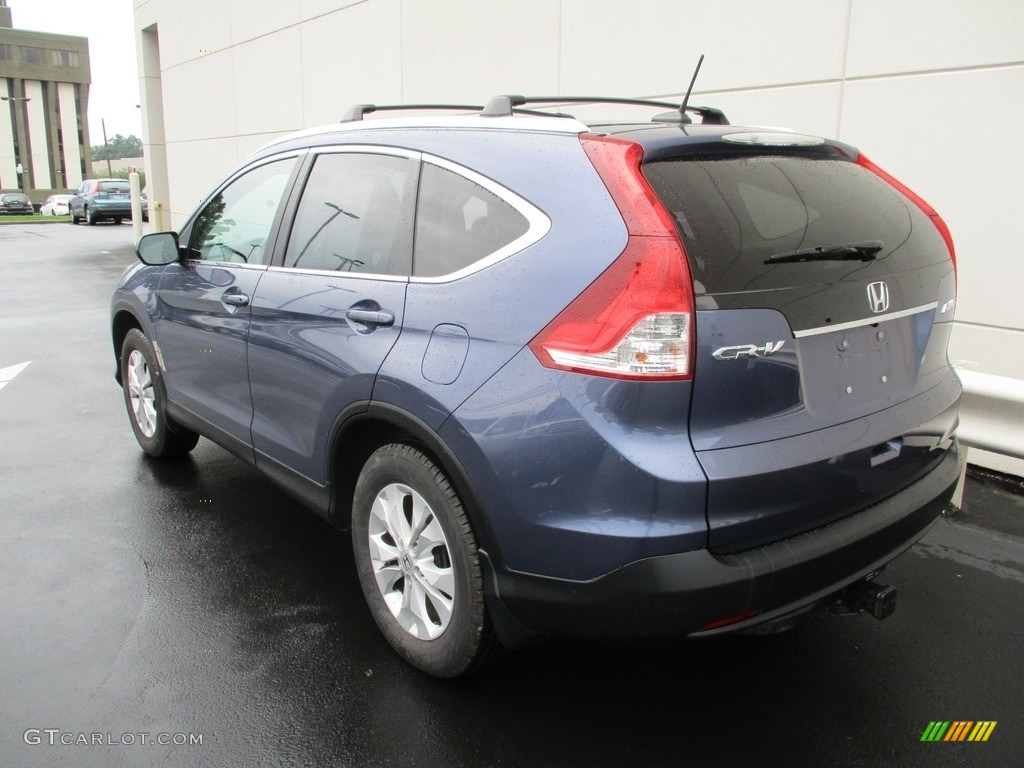 2014 CR-V EX-L AWD - Mountain Air Metallic / Gray photo #3