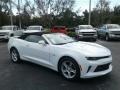 Summit White - Camaro LT Convertible Photo No. 7