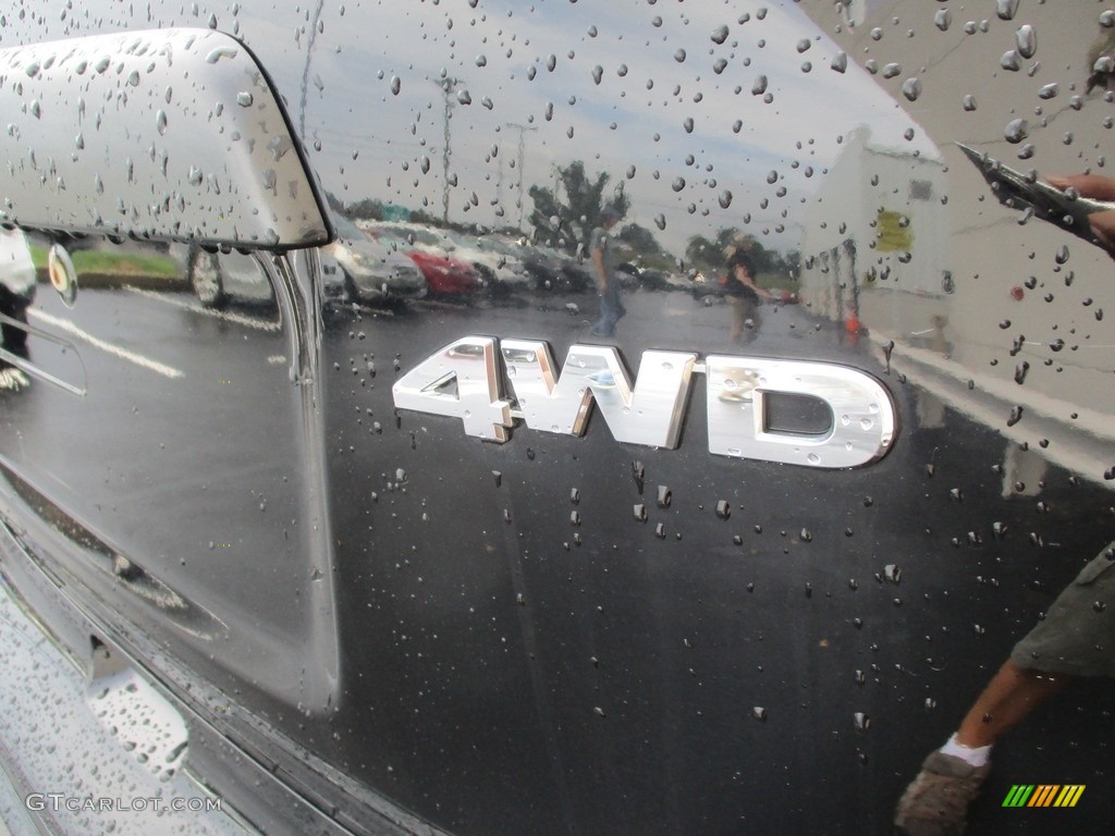 2010 CR-V LX AWD - Crystal Black Pearl / Black photo #6