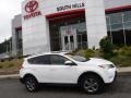 2015 Super White Toyota RAV4 XLE AWD  photo #2