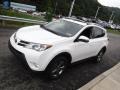 2015 Super White Toyota RAV4 XLE AWD  photo #6