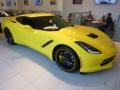2018 Corvette Racing Yellow Tintcoat Chevrolet Corvette Stingray Coupe  photo #9
